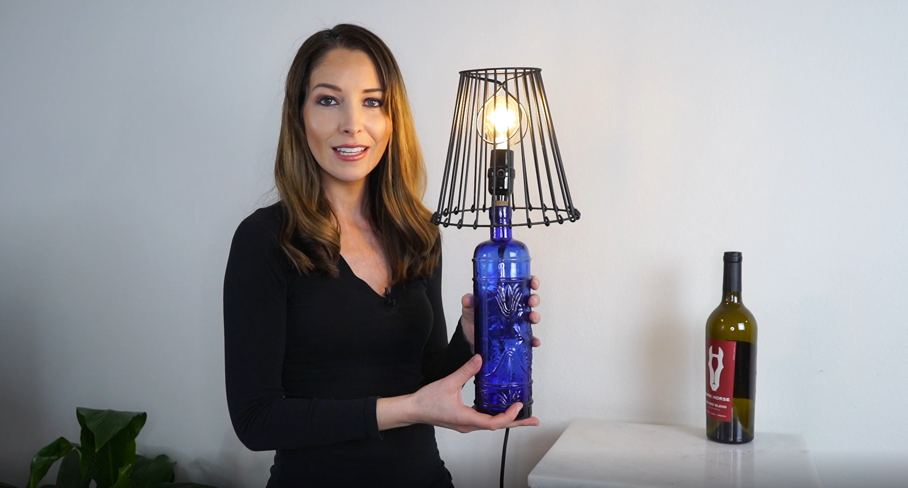 VINO LIGHT Bottle lamp kit, with 9mm Glass Drill bit, Works with