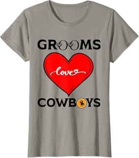 Cawboy Love Matching Getting Ready Bride & Groom Wedding. T-Shirt