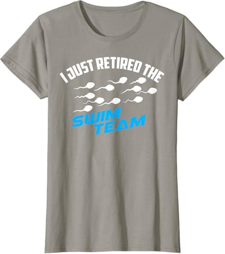 Miniatura 10 de Lindo Vasectomía I Just Retired The Swim Team Shirt Divertido regalo