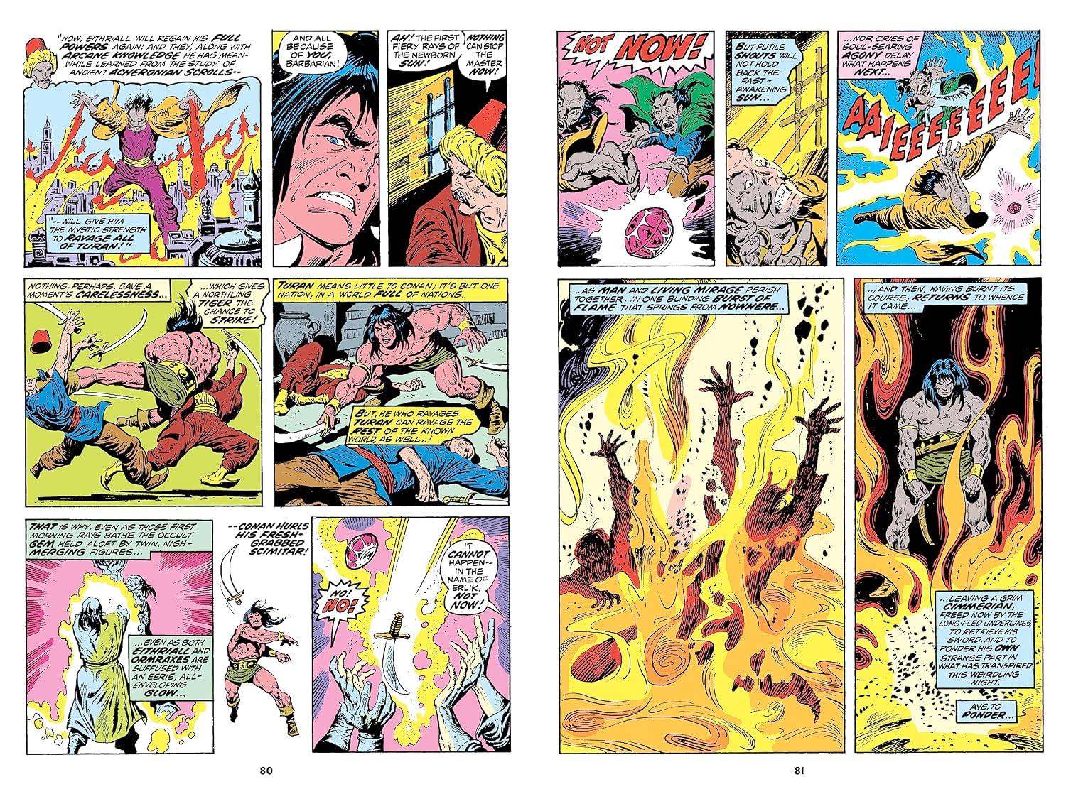 Conan The Barbarian: The Original Comics Omnibus Vol.2 (CONAN THE BARBARIAN OMNIBUS)