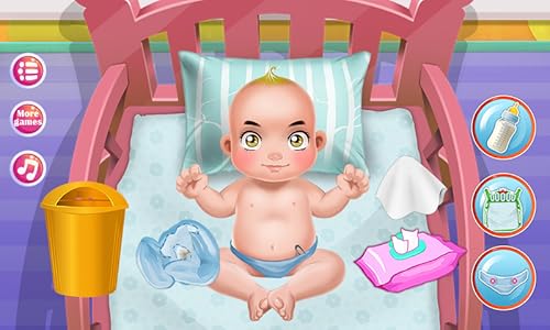 Babá Newborn Baby Care: Os recém-nascidos são tão bonitos! Tenha o divertimento tome cuidado nossa m