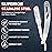 Straight Razors for Men with 20 Straight Edge Razor Blade & Case, Mens Straight Razor for Shaving Navajas Para Barbero Barber Razors for Men, Beard Razor
