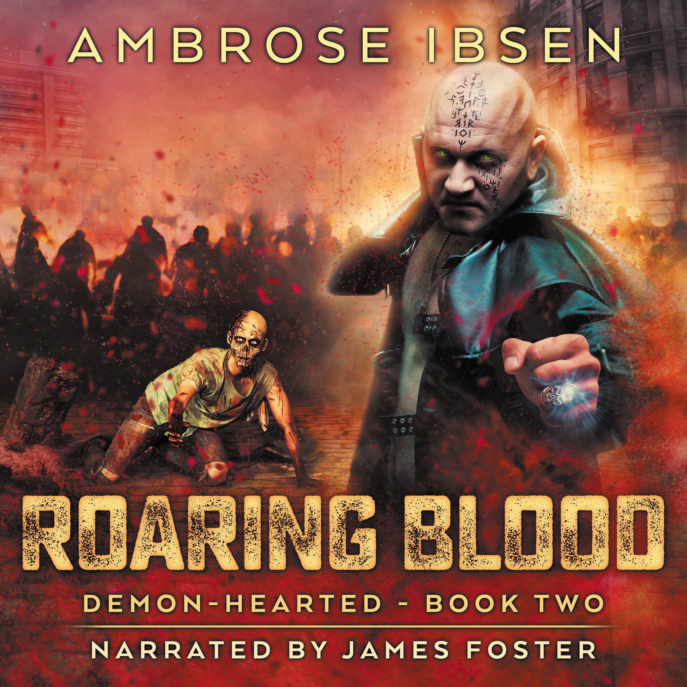 Cover art for Roaring Blood