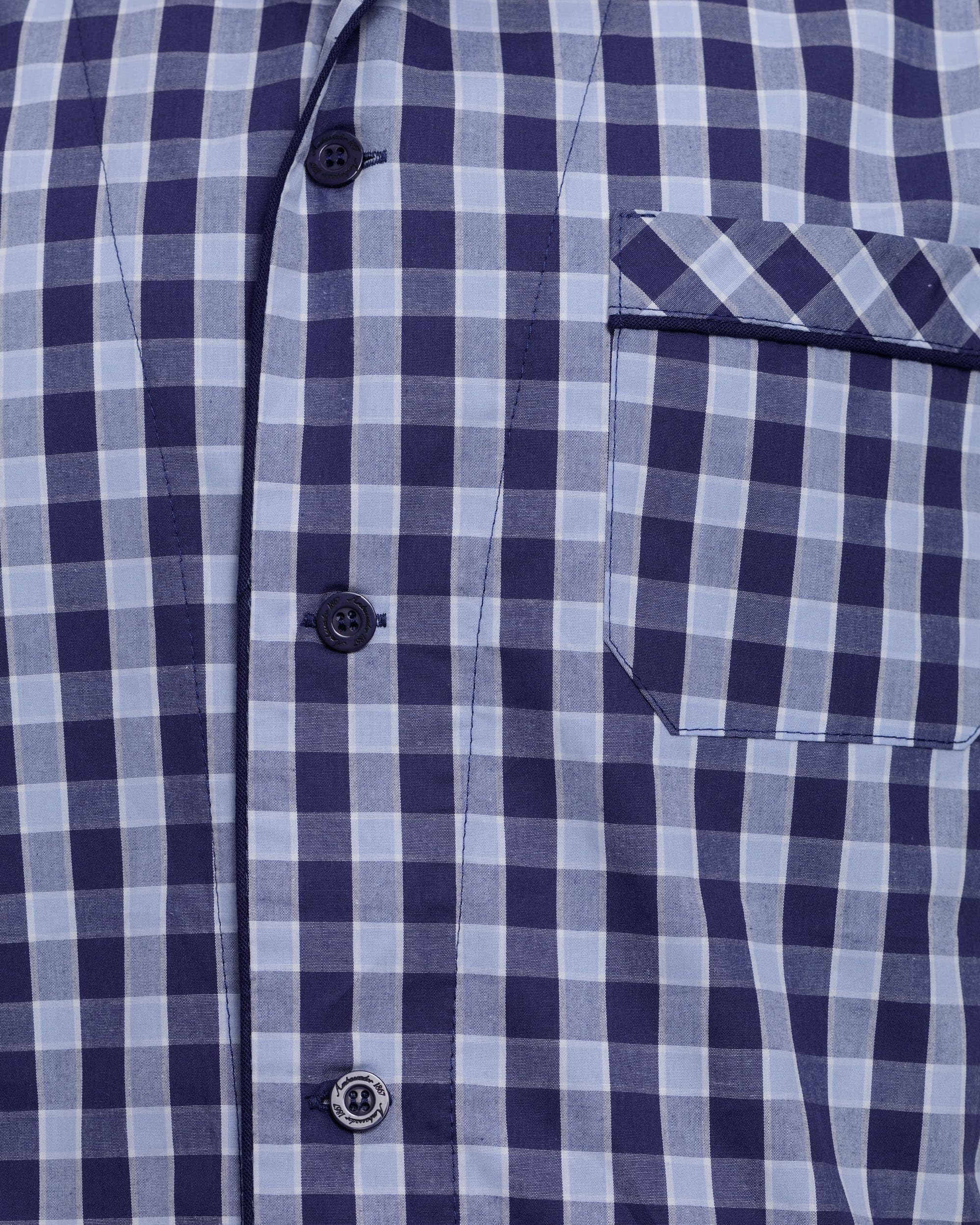 Revise RE-950 - Pigiama corto da uomo, 100% cotone