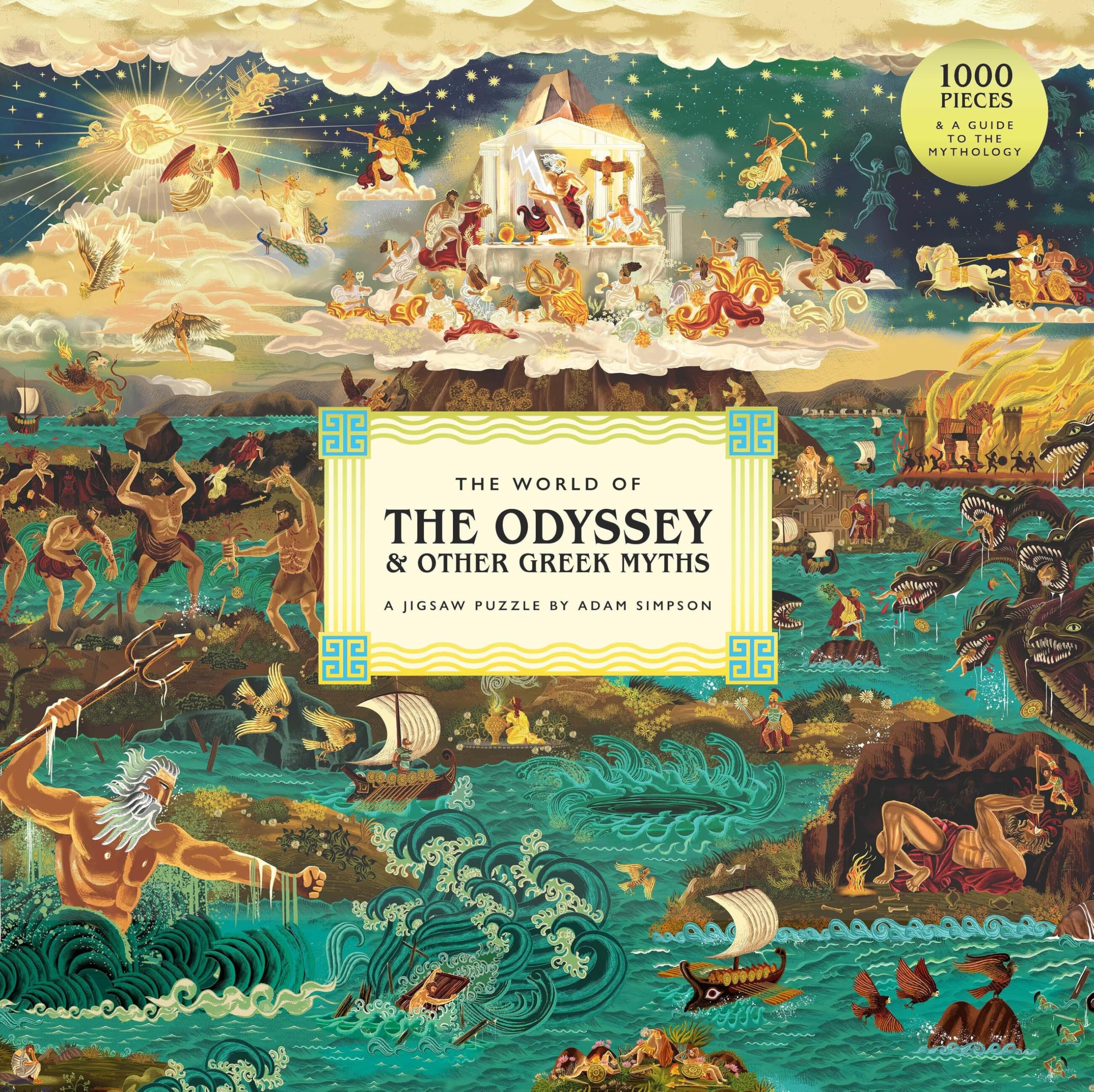 Thames & Hudson Puzzle 1000 Pezzi The Odyssey, Narrativo