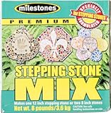 Co&period; Milestones Premium Stepping Stone Cement Mix 8 Pound Box for Stepping Stone Kits - 903-16102