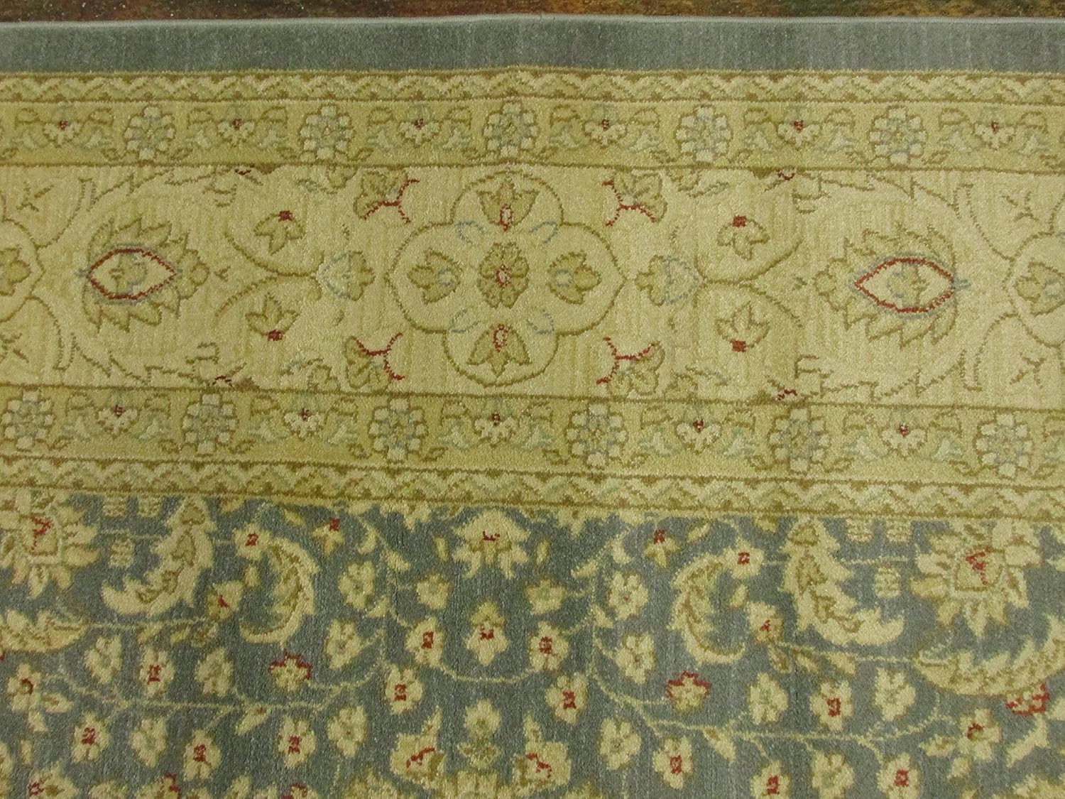 Unique Loom Edinburgh Collection Alfombra clásica oriental tradicional francesa inspirada en