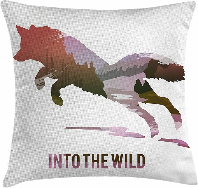 fox throw pillows