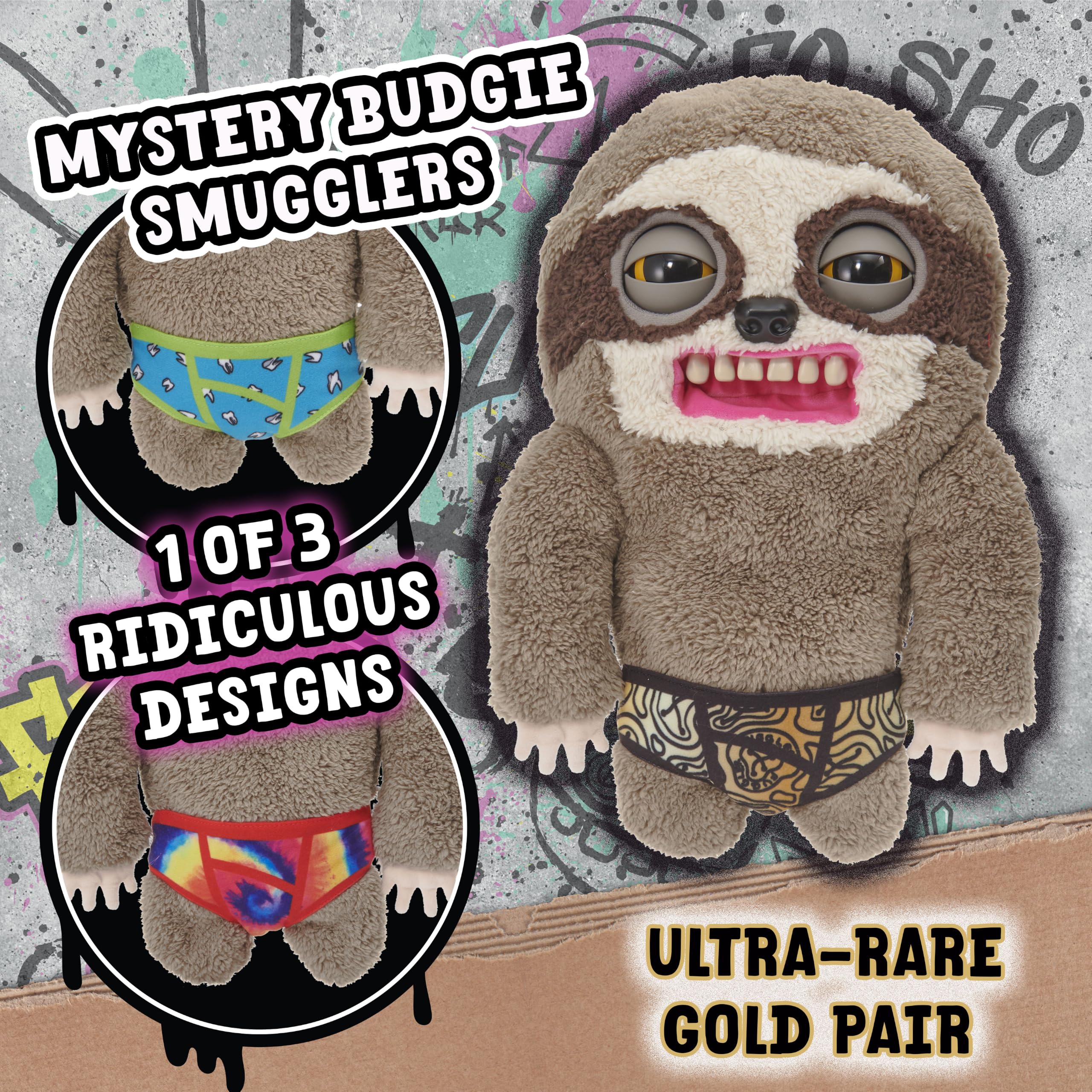 Wow! Stuff Fugglers Sickening Sloth Deluxe Puppetronic | Muñeca de Peluche interactiva con Voz y Sonidos | Ojos y Boca Abiertos | Ruidos de Pedos y eructos | Diálogo de 2 vías | A Partir de 8 años