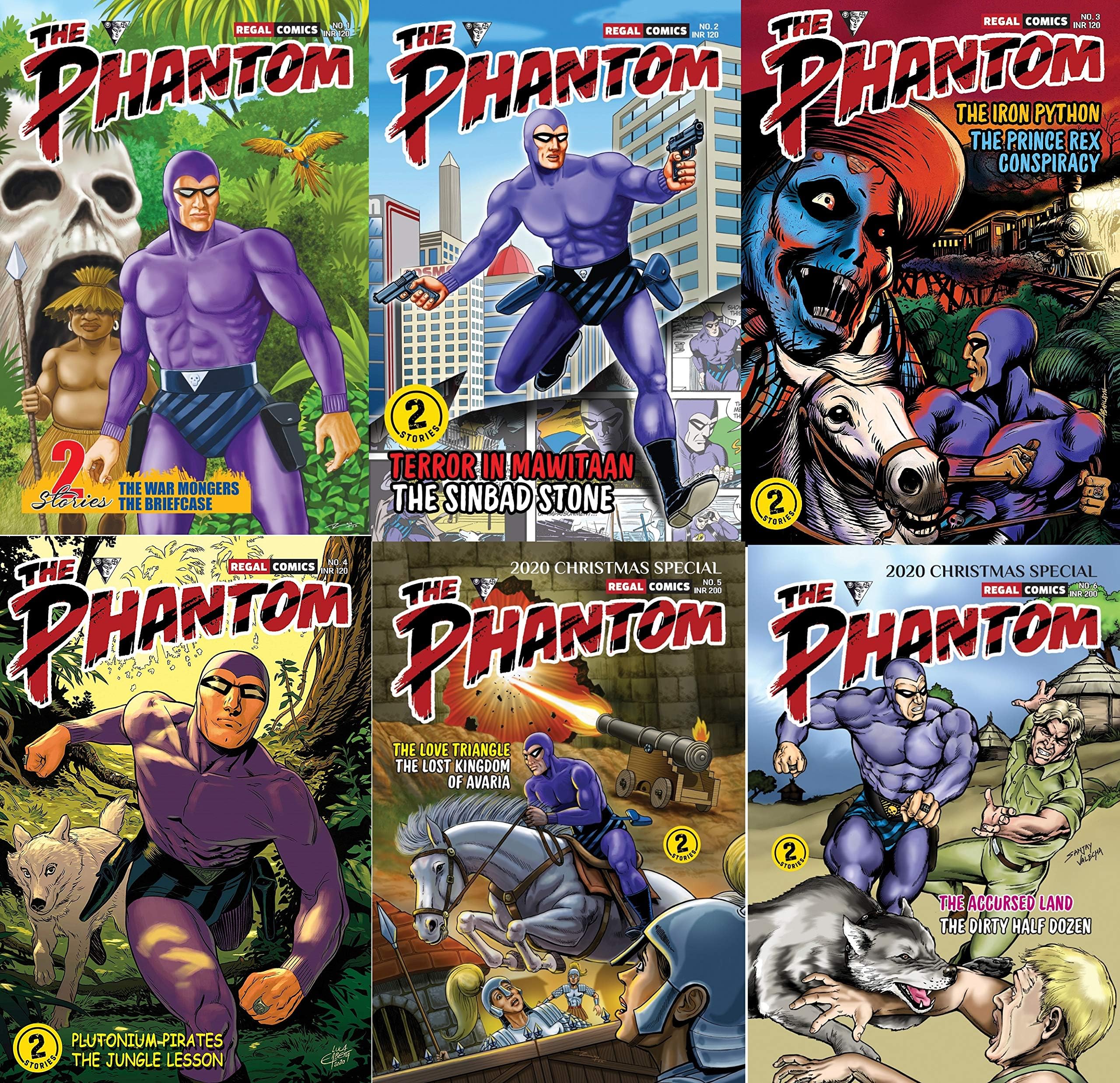 Phantom No. 1-6 Paperback – 2020