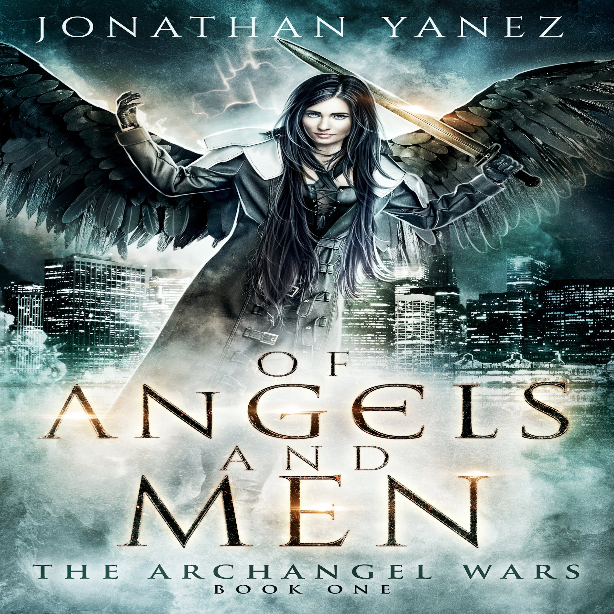 Cover art for Of Angels and Men