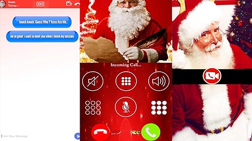 Real Live Video Santa Claus - Call Free Fake Phone Call Games For Kids 2022