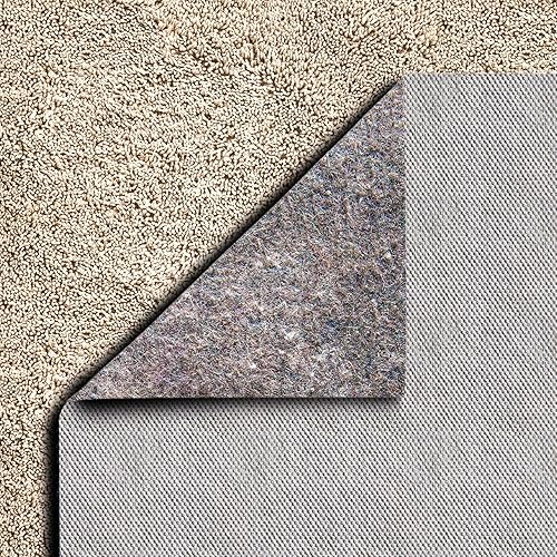 Miniatura 43 de Unique Loom Uni-Luxe - Almohadilla antideslizante de doble superficie, de fieltro y goma, 1/4 pulgadas de grosor (12 pies x 15 pies)