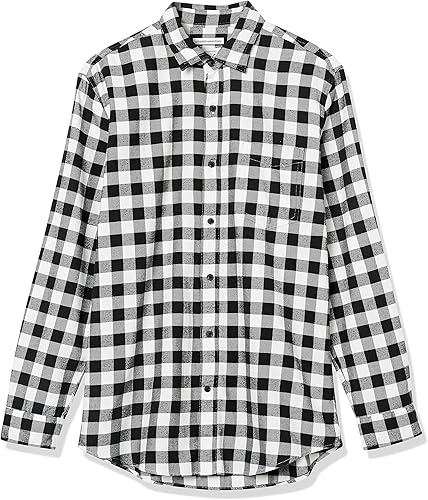 Miniatura 7 de Tienda Essentials - Camisa de franela para hombre, de manga larga