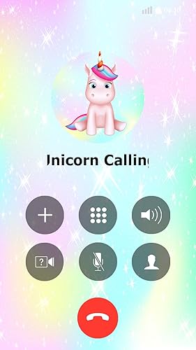 A Video Live Voice Call From Baby Unicorn - Free Fake Phone Chat