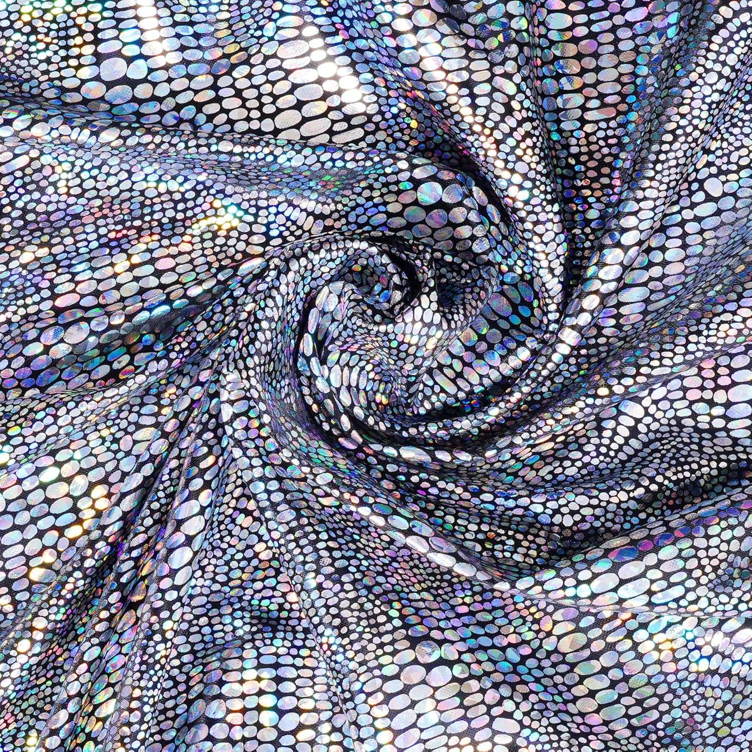 Rbenxia Shiny Hooded Cape Unisex Full Length Cloak Party Robe Cape Mardi Gras Halloween Christmas Costume for Men and Women - Image 3