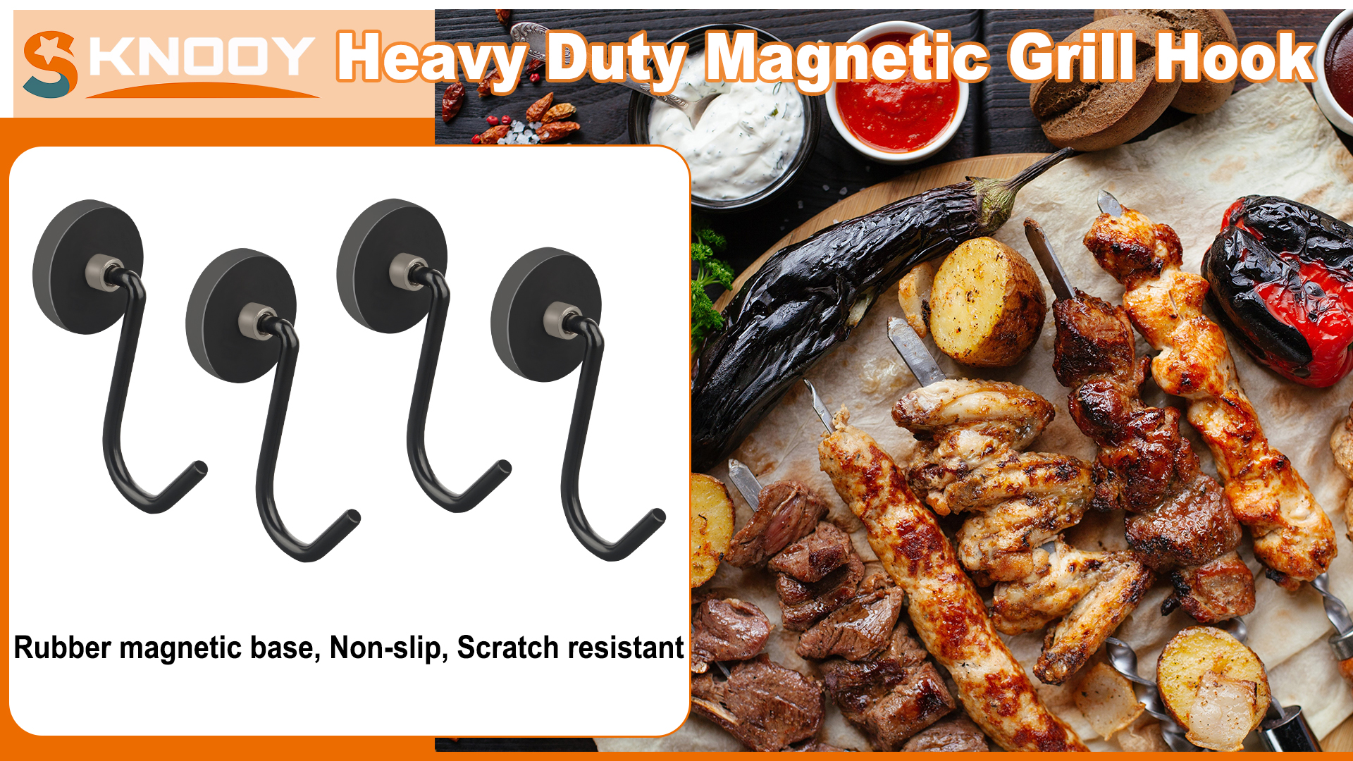 Magnetic Grill Hooks, Strong Magnetic Hook For ... - Ubuy Taiwan