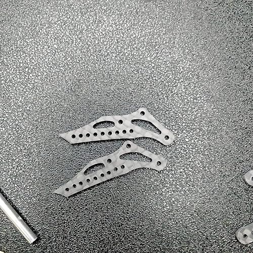 Miniatura 3 de AX24 Fibra de carbono o aluminio AX-Blades, fibra de carbono de las placas de choque