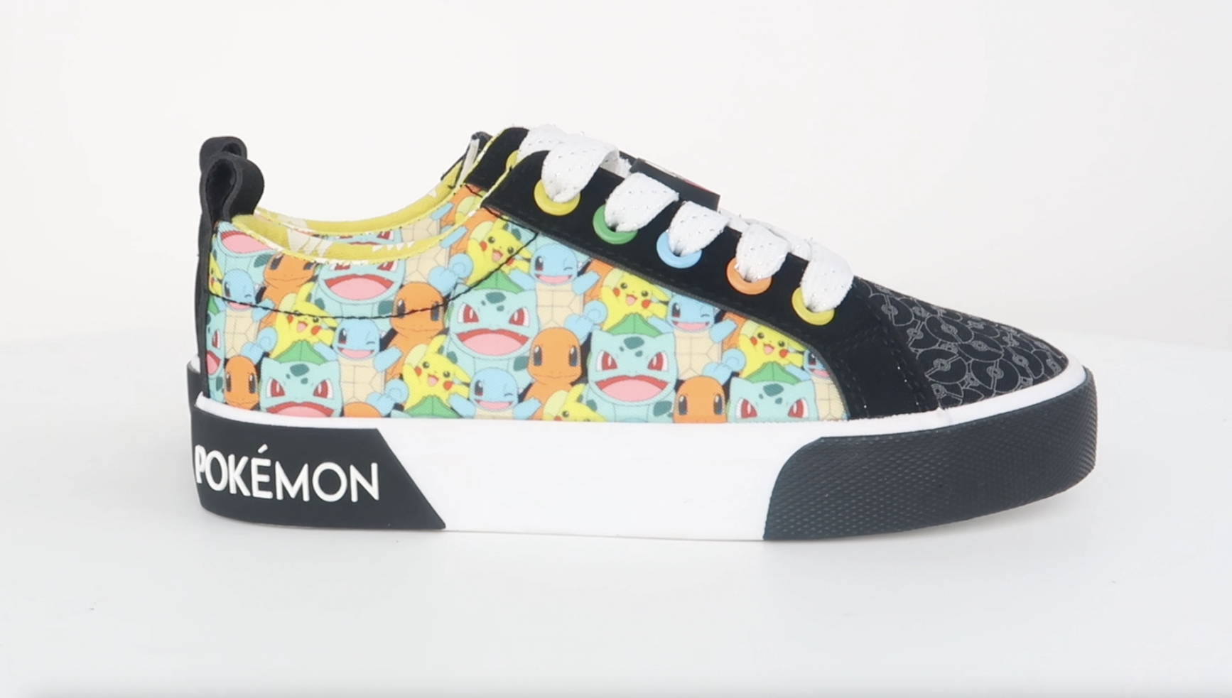 GroundUp Pokémon Nintendo Game Freak mens sneakers size 9 Amazon.com | Ground Up Pokemon Youth Low-top Sneakers  main image 2