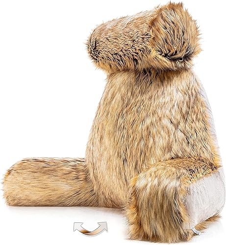 Miniatura 76 de Almohada Husband Chocolate, Almohada de lectura original para descanso en cama o silla, cojín grande de espuma viscoelástica triturada para el