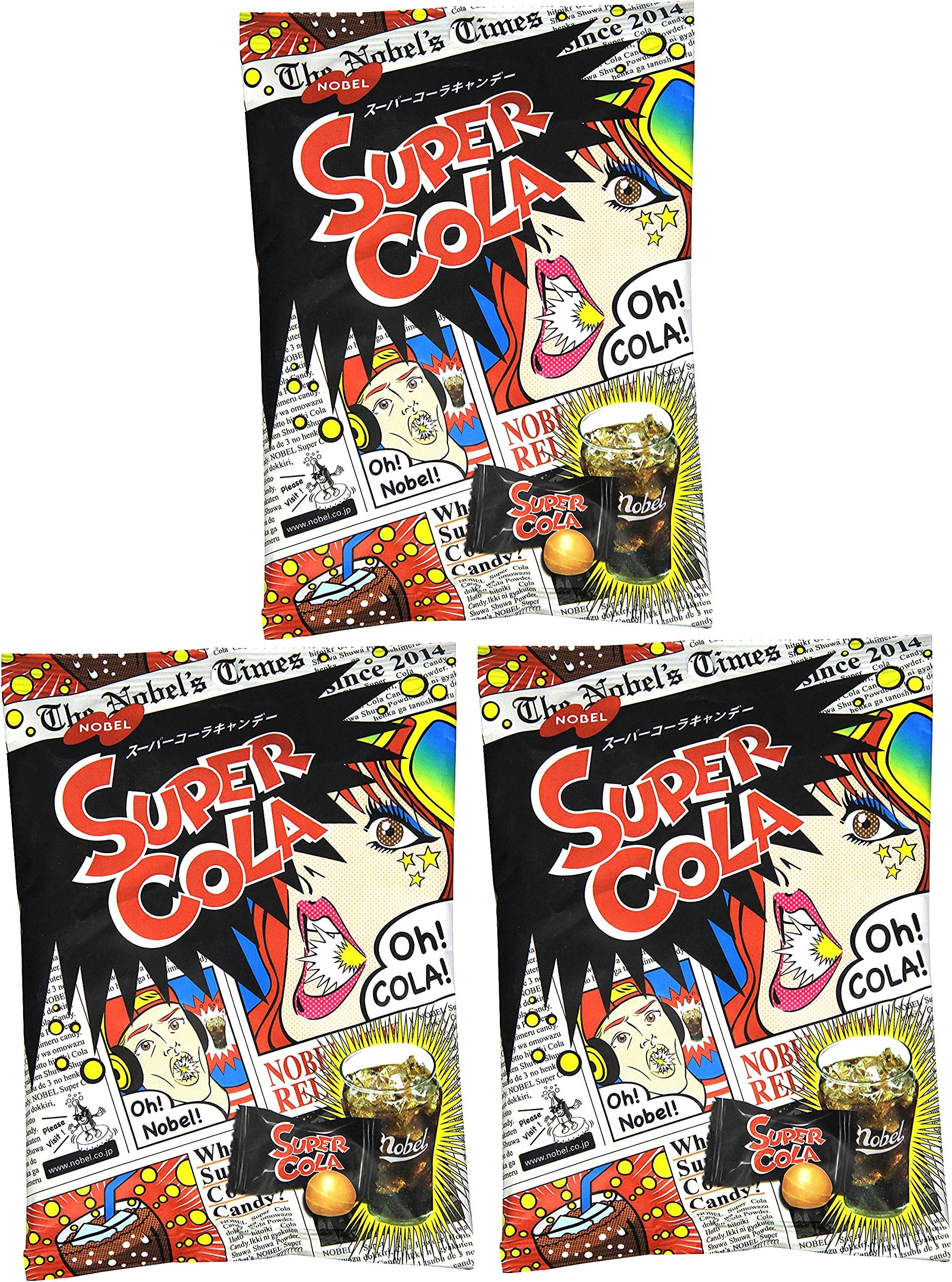Nobel Super Cola Candy 3.1oz (3 Pack)