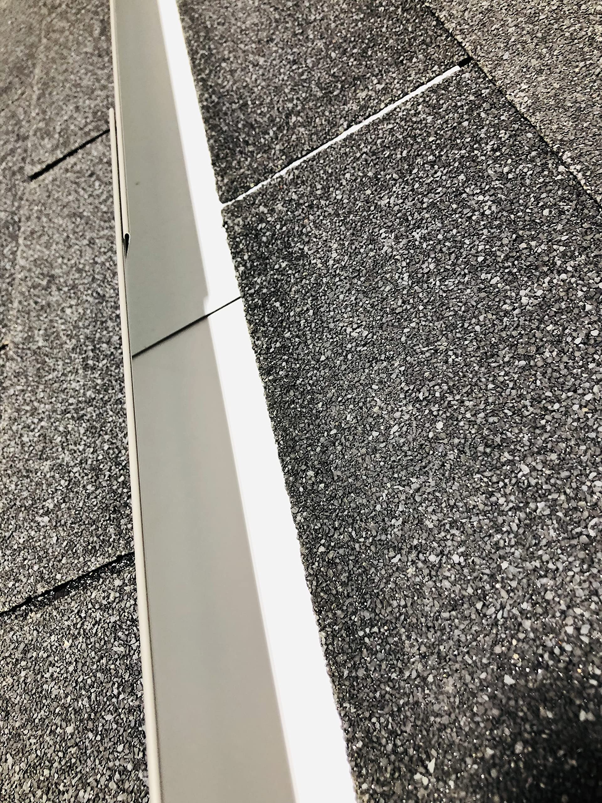 EAGLE 1 Shingle Roof Rain Diverter - 40 Inch Long, 26 Gauge Copper - Keeps Water Away From Doors, Windows (Includes Nails)