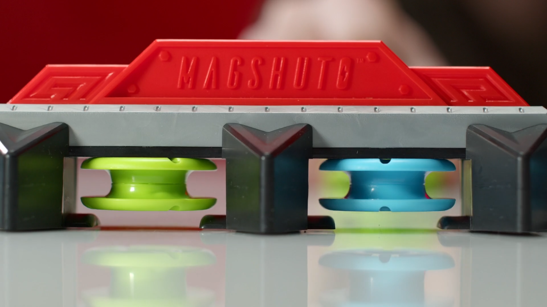 Amazon.com: Fat Brain Toys Magshuto Knockout Rail, Magnetic Trick