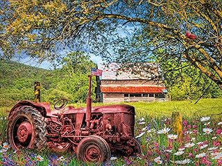 Ceaco - Simple Life - American Tractor - 750 Piece Jigsaw Puzzle