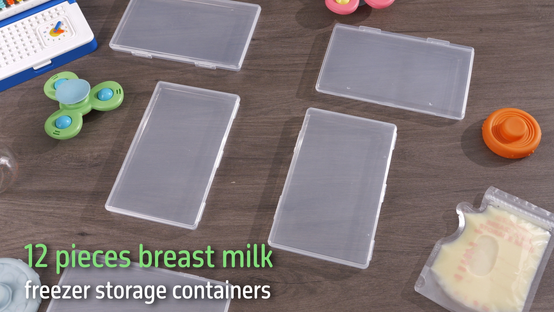 Amazon.com: Hushee 6 Pcs Freeze Flat Breast Milk Storage
