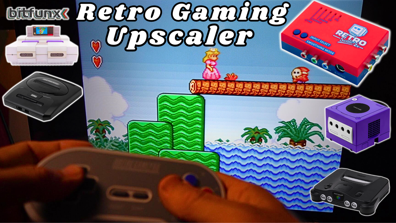 Watch RetroScaler2x AV HDMI Converter - Unboxing/Testing on Amazon