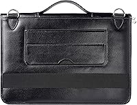 Vista 5 de Maletín de cuero negro para portátil compatible con Lenovo Ducati 5 Limited Edition 14?