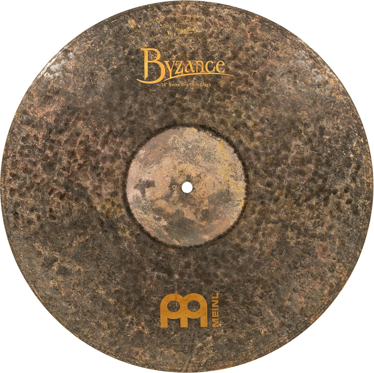 Byzance 18" Extra Dry Thin Crash — MADE IN TURKEY — Hand Hammered B20 Bronze, 2-YEAR WARRANTY