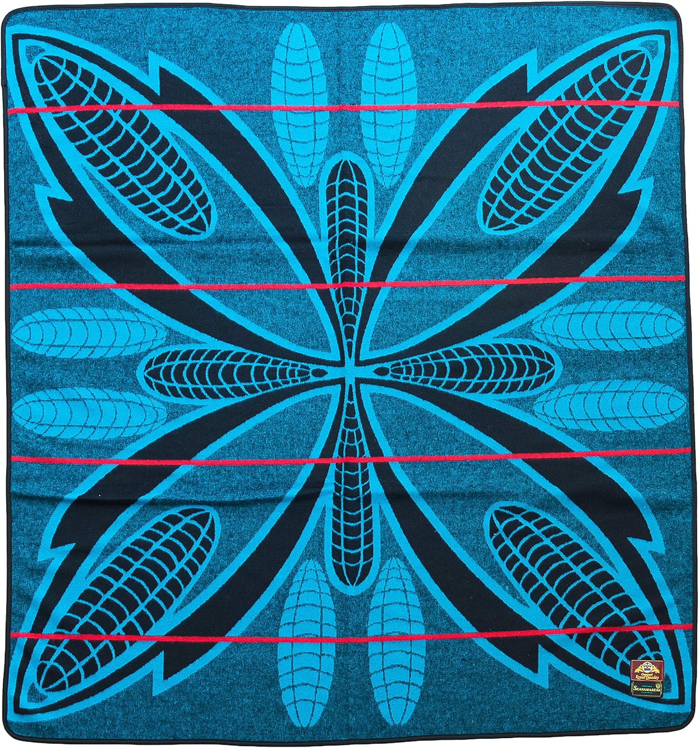 Blankets & Throws BASOTHO HERITAGE Wool African Blanket for Wearing 61
