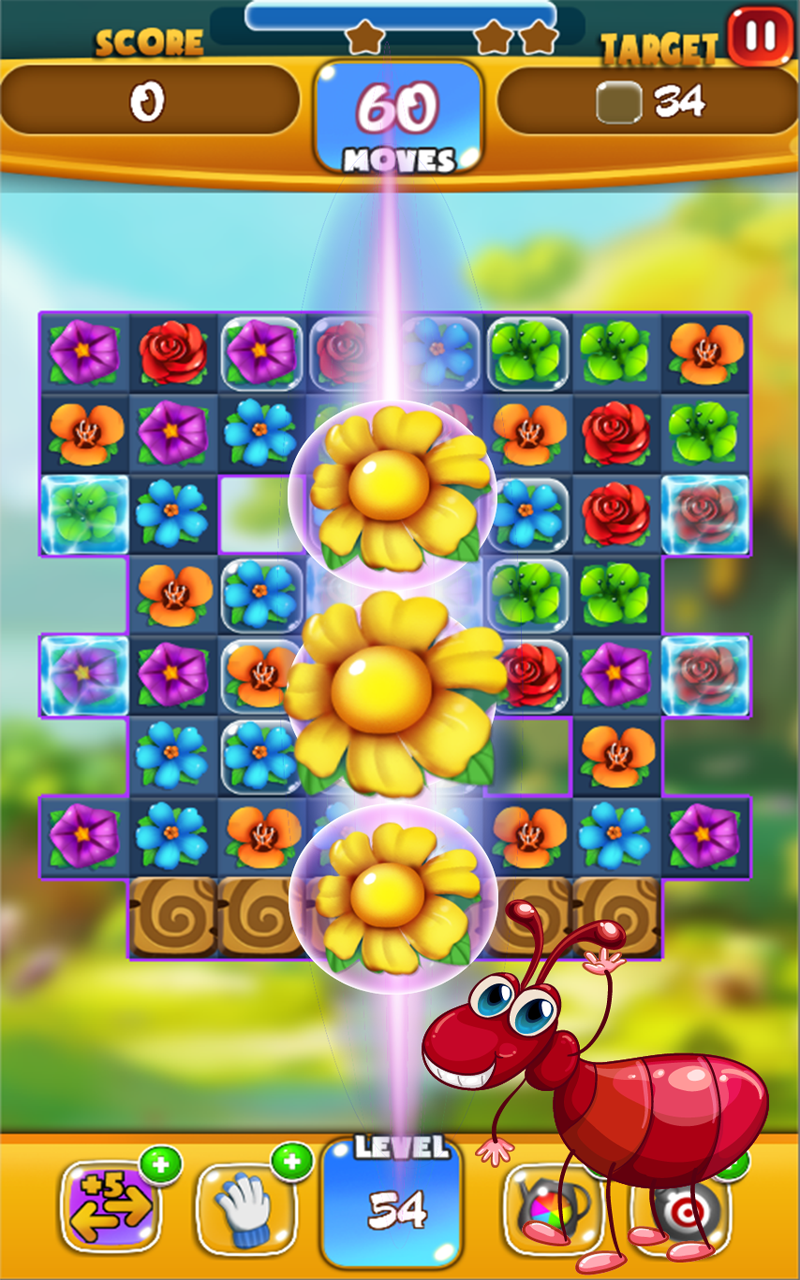 Blossom Flower Match 3 Puzzle Game FreeAmazon.inAppstore for Android