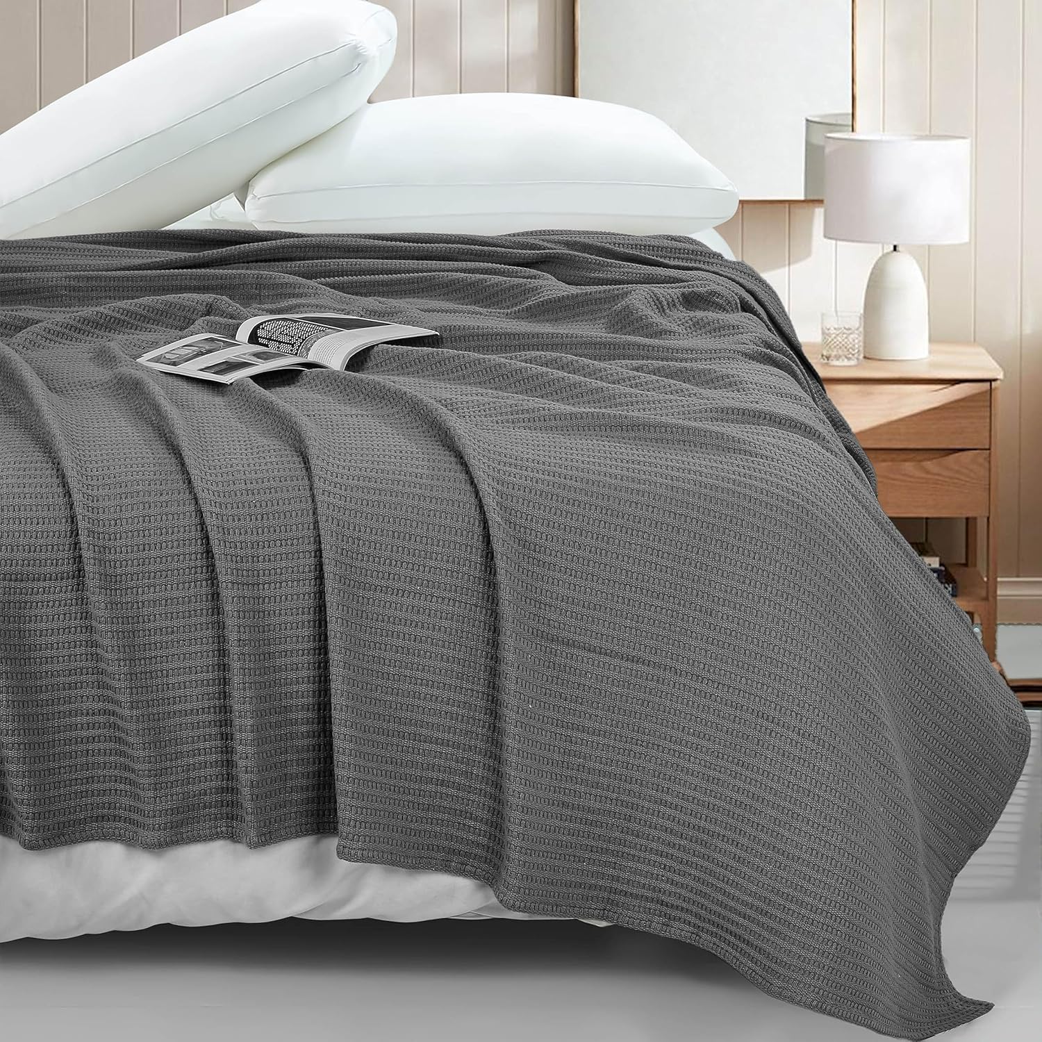 Tex Trend 100 Cotton Bed Blanket, Breathable Bed Blanket