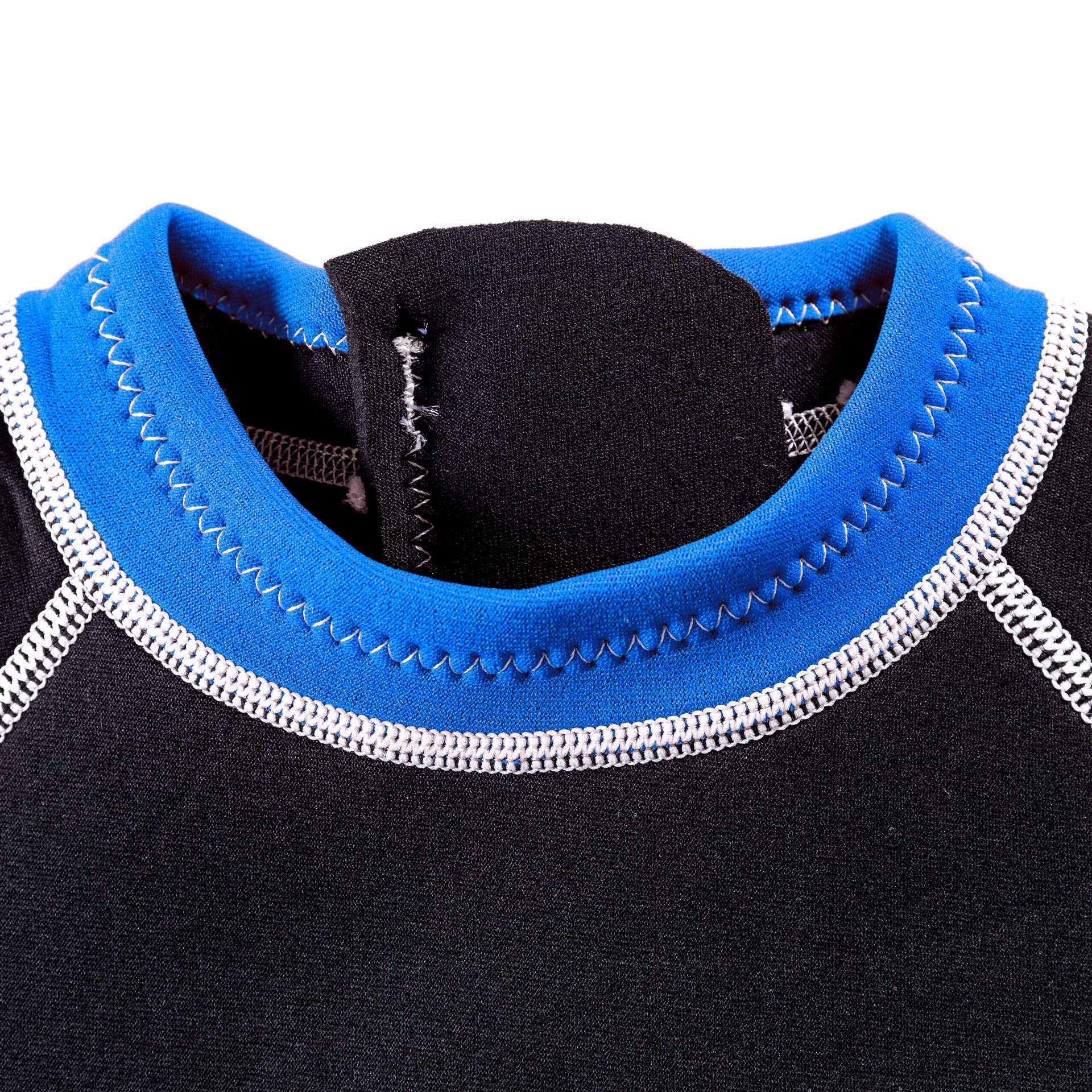 Kids Wetsuit for Boys Girls Toddlers by Scubadonkey | Wetsuit for Kids in 2.5mm Neoprene UPF 50+ | Meets CPSC Safety Requirements (Blue,8) 3