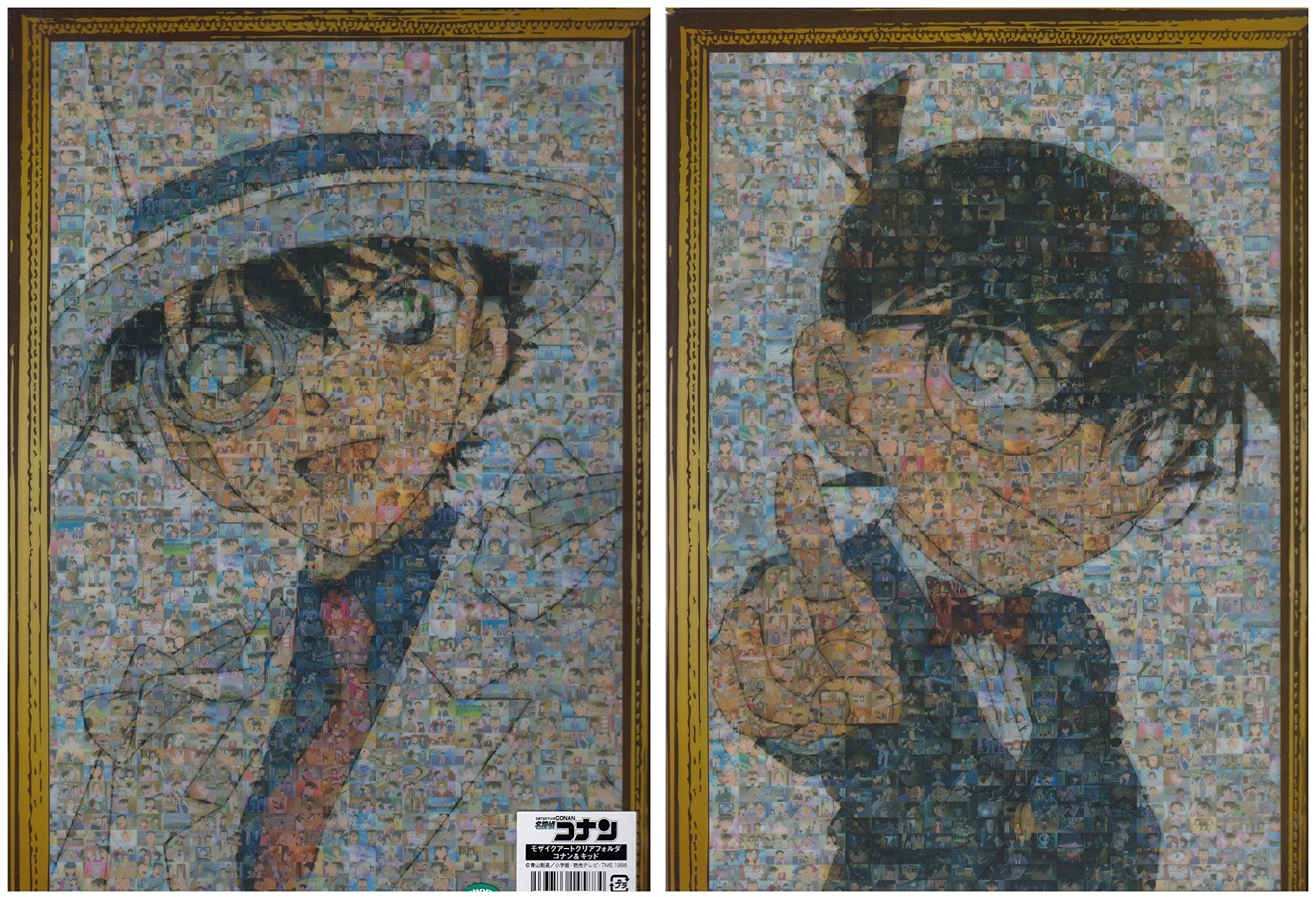 名探偵コナン　モザイクアート　完成品　額縁入り Amazon.co.jp: 名探偵コナン モザイクアート クリアフォルダ