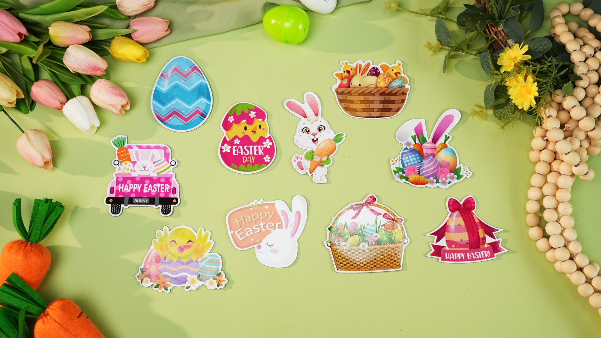 30 imanes decorativos de festividades para refrigerador miniatura 7