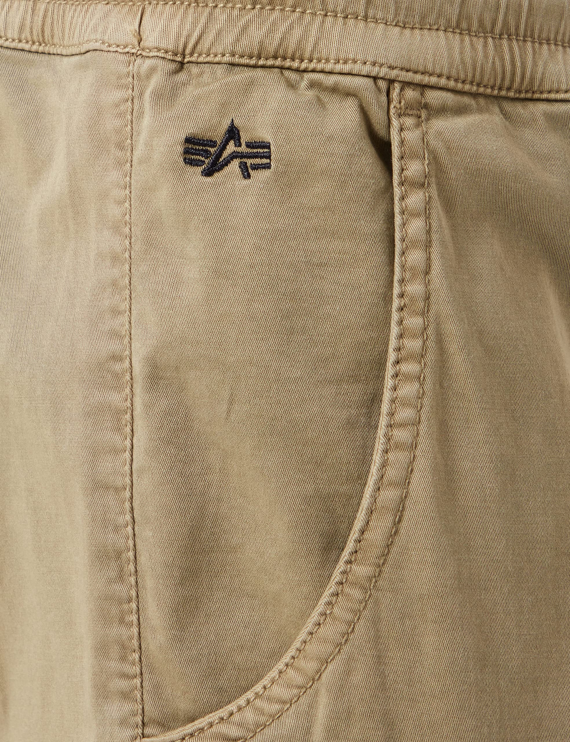 ALPHA INDUSTRIES Cotton Twill Jogger Short - Shorty Mężczyźni