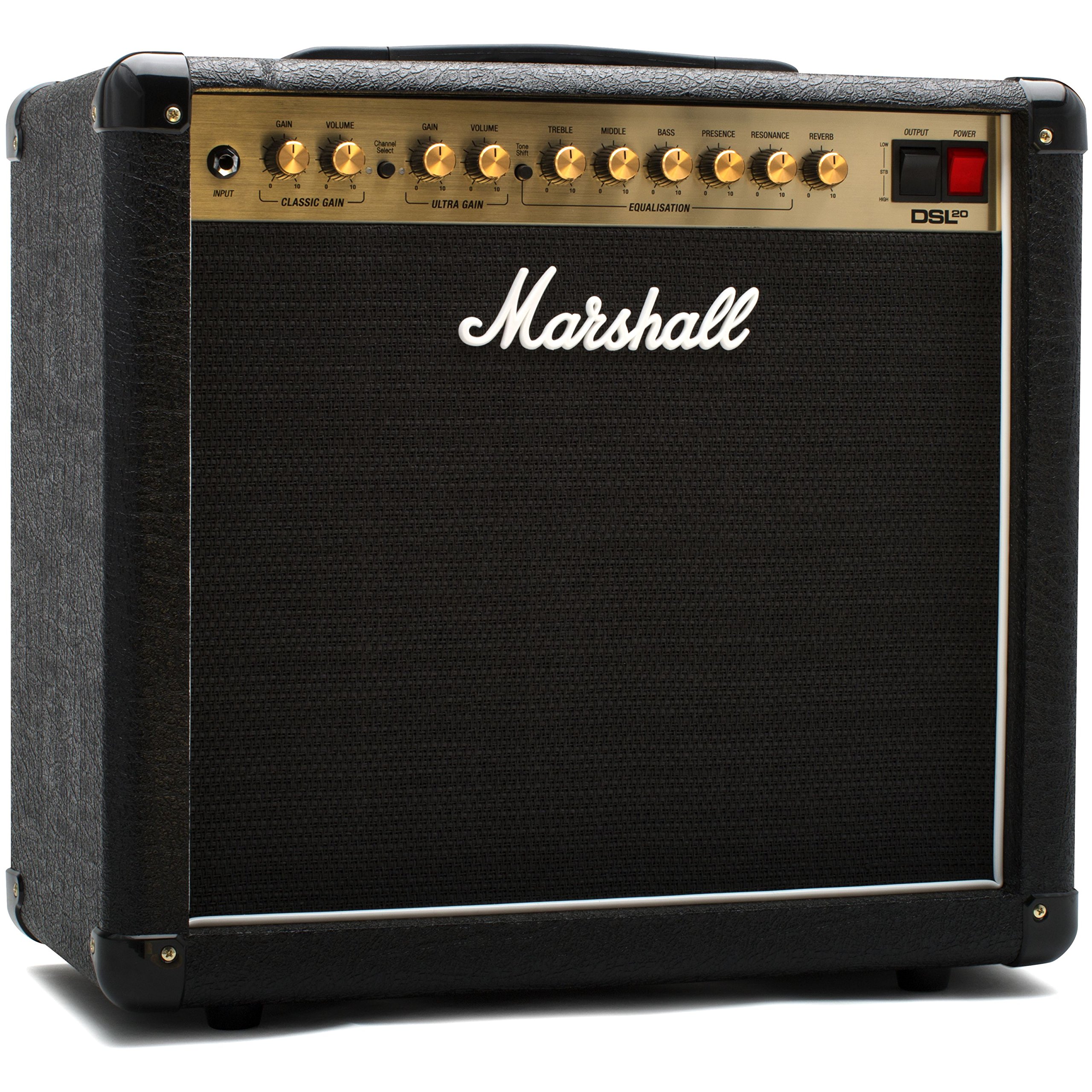 Marshall DSL20CR 2-Channel Valve Combo 20W (Black) - Wzmacniacz lampowy combo do gitary elektrycznej