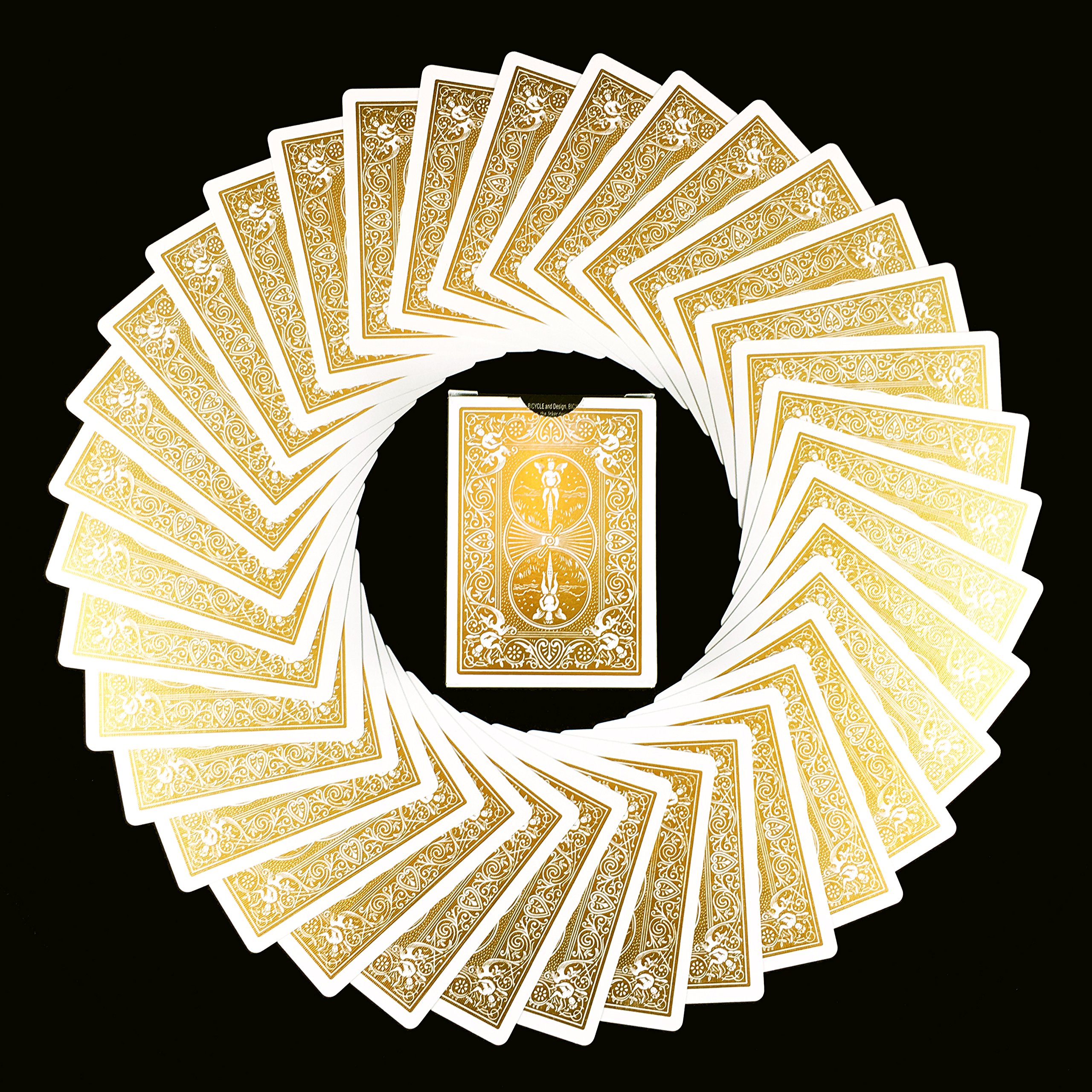 Mazzo Di Carte Da Gioco USPC Steel – Giallo, Qualità Casinò, Per Magia E Cardistry