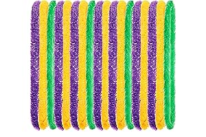 48 Pcs Mardi Gras Necklaces