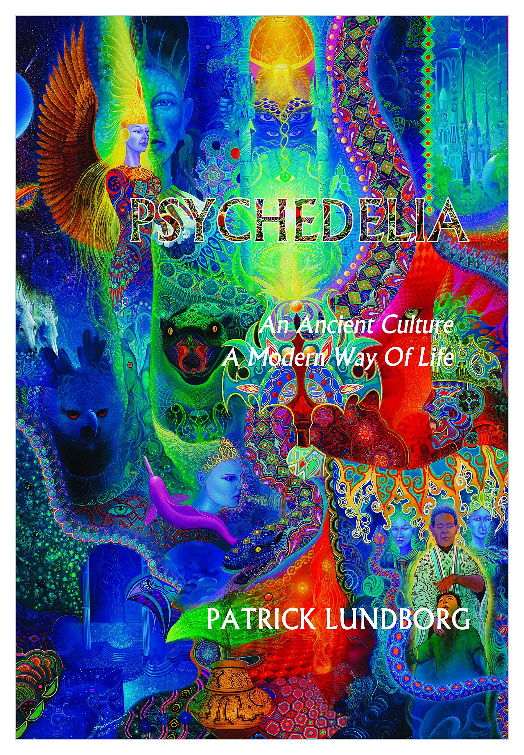 Psychedelia book English edition sur la culture ancienne et mode de vie moderne