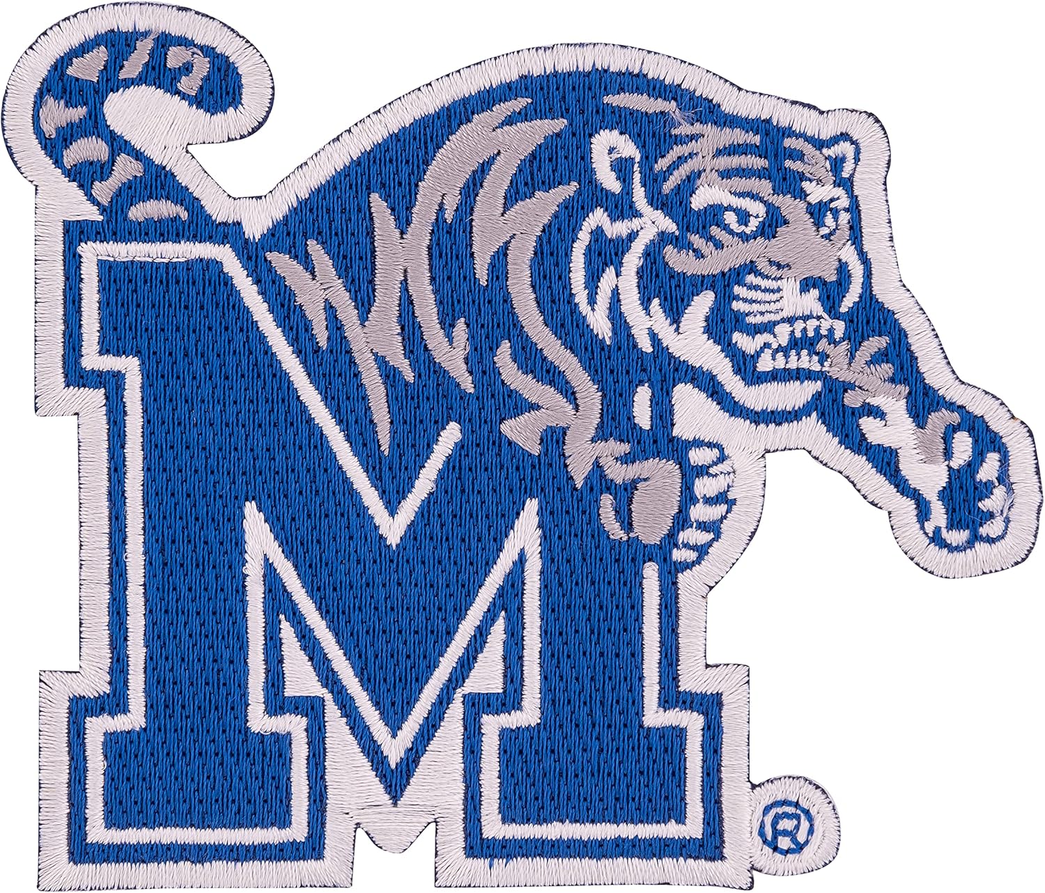 Desert Cactus University of Memphis Patch – Embroidered Iron On/Sew On Applique for Blazers, Jackets, Backpacks, Bags, Hats & Tactical Gear – Memphis Tigers (Patch - Design A) (Pack of 2)