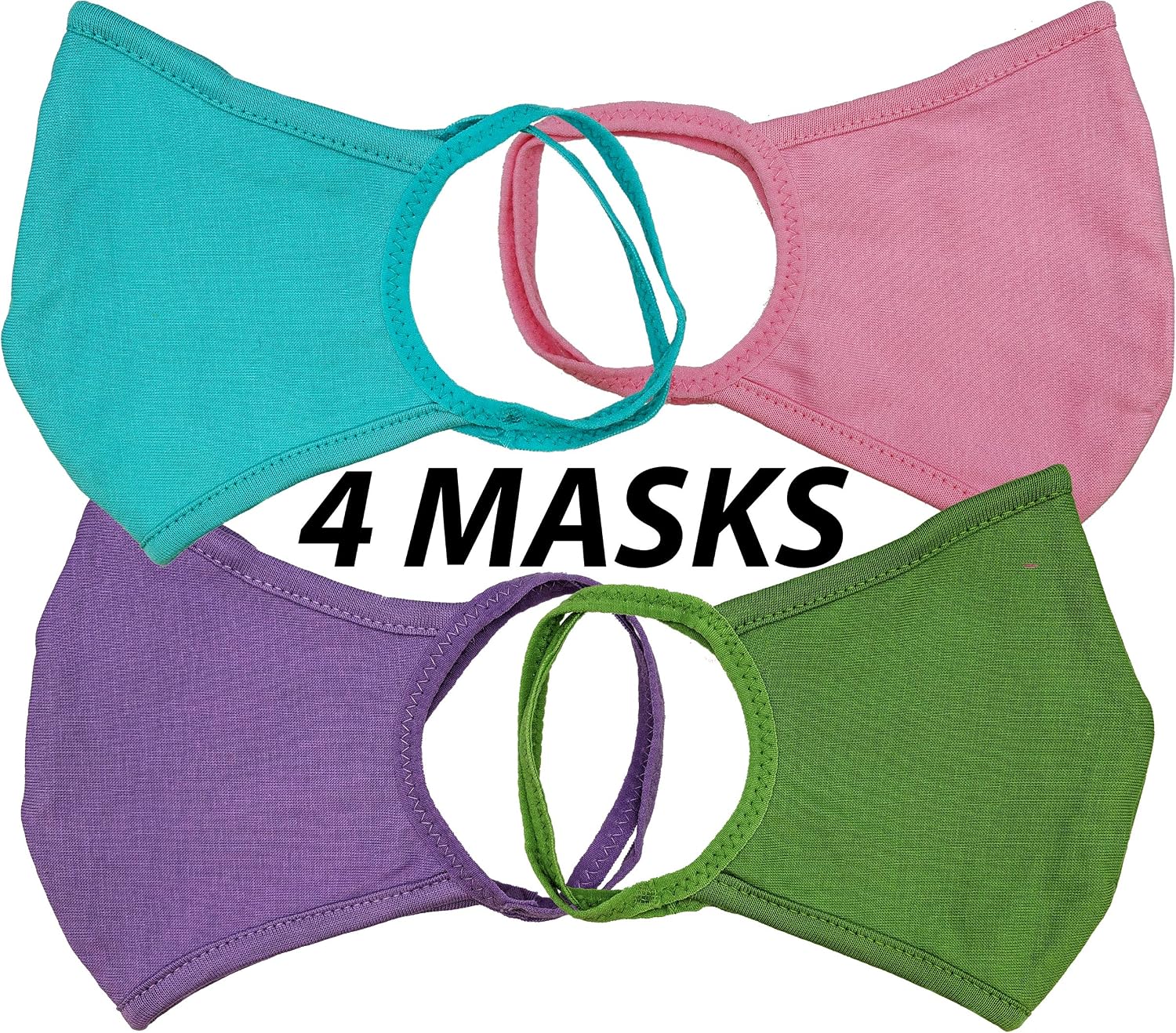 Universal 4521 Cloth Face Masks - 100% Cotton, Two Layer Mask for Teens & Adults