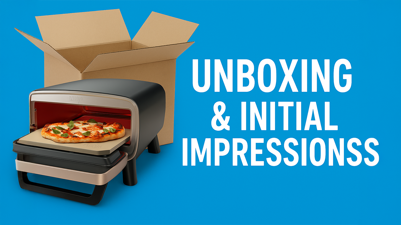 Watch Ninja Artisan Outdoor Pizza Oven Unboxing on Amazon Live