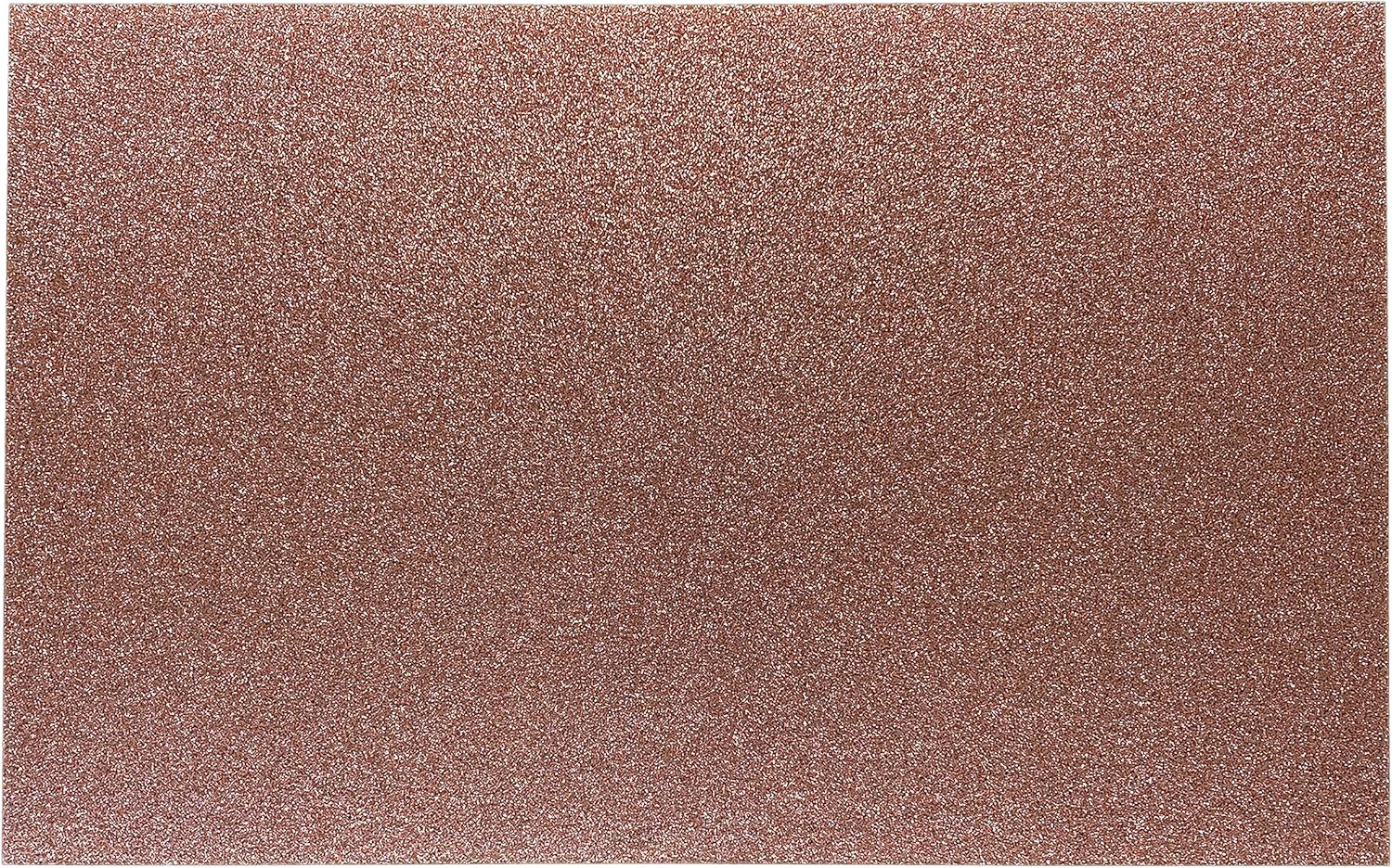 1/8" Glitter Acrylic Sheet - DIY Craft Materials for Glowforge, AP, Epilog, Mira - for Laser Cutting and Engraving (2, Rose Gold, 12"x19"x1/8")
