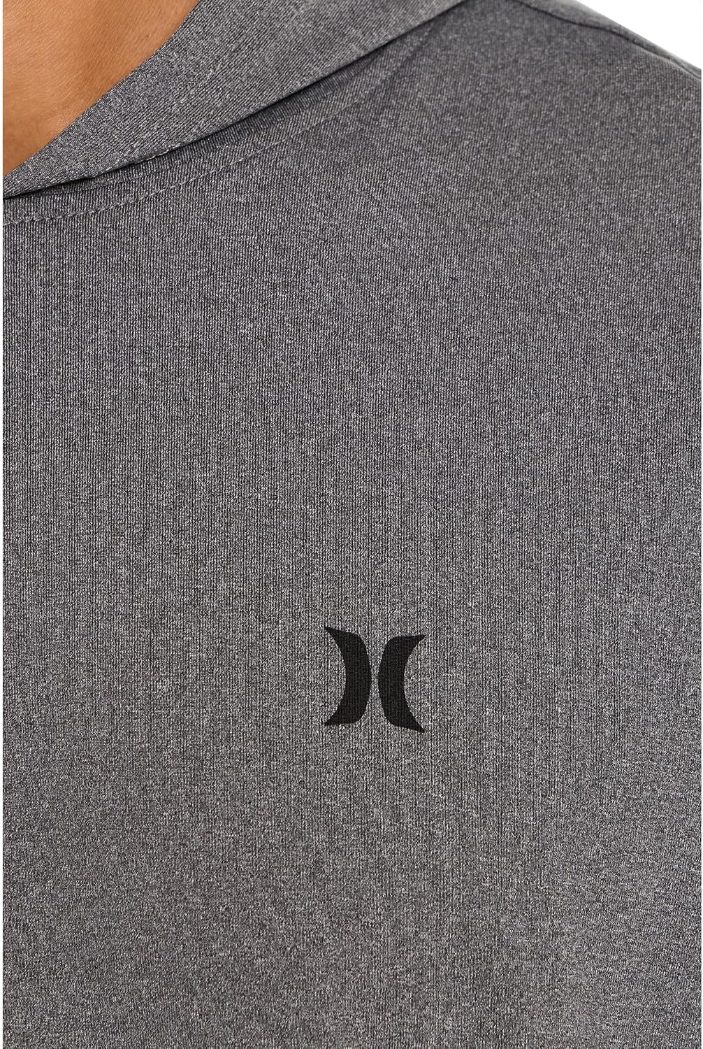 Hurley Mens Hybrid Hooded UPF Long Sleeve