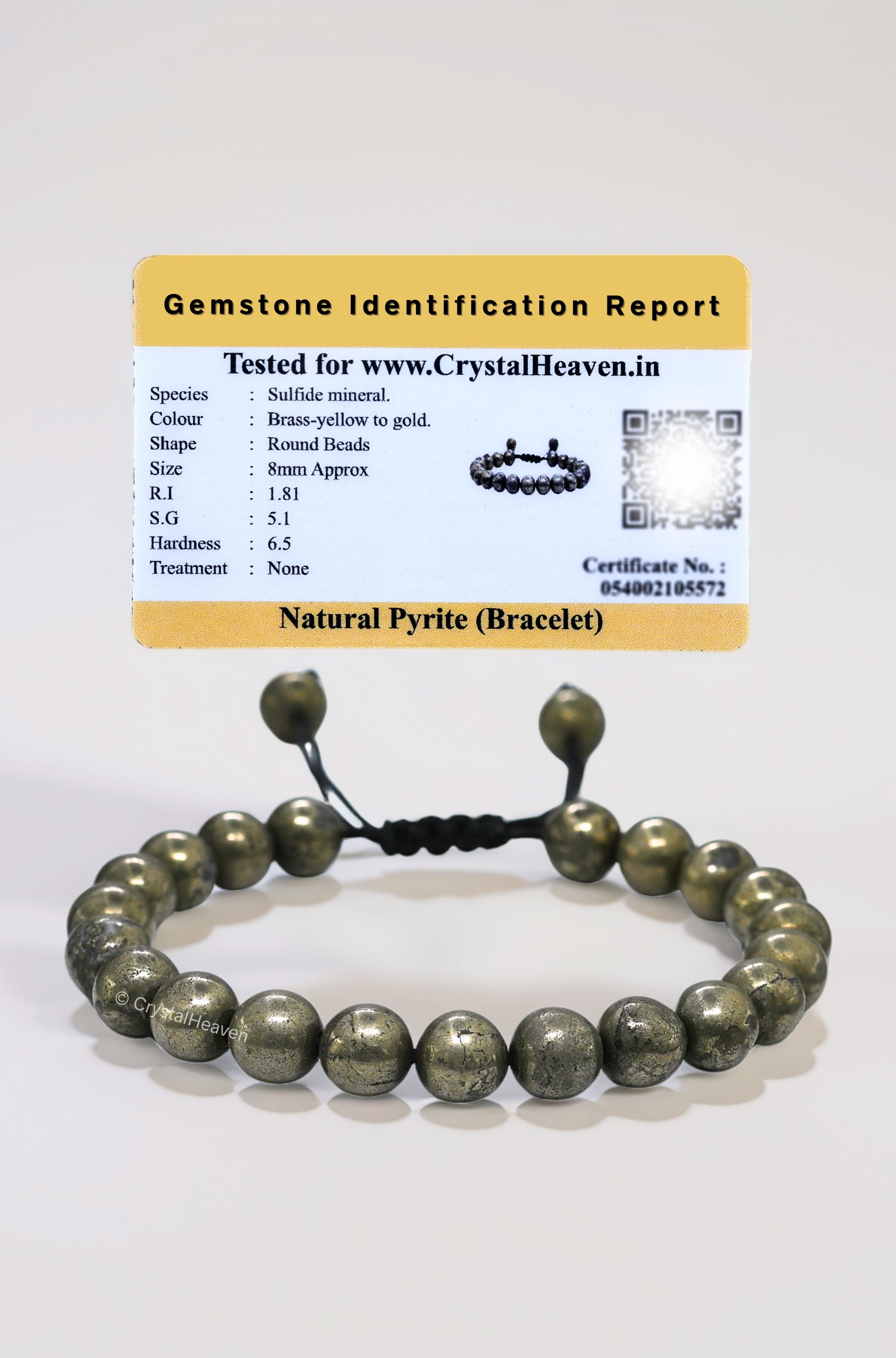 Natural Healing Crystal Bracelet for Women Men - AAA Grade Original Healing Gemstone Adjustable Bracelet for Yoga Reiki Meditation Feng Shui