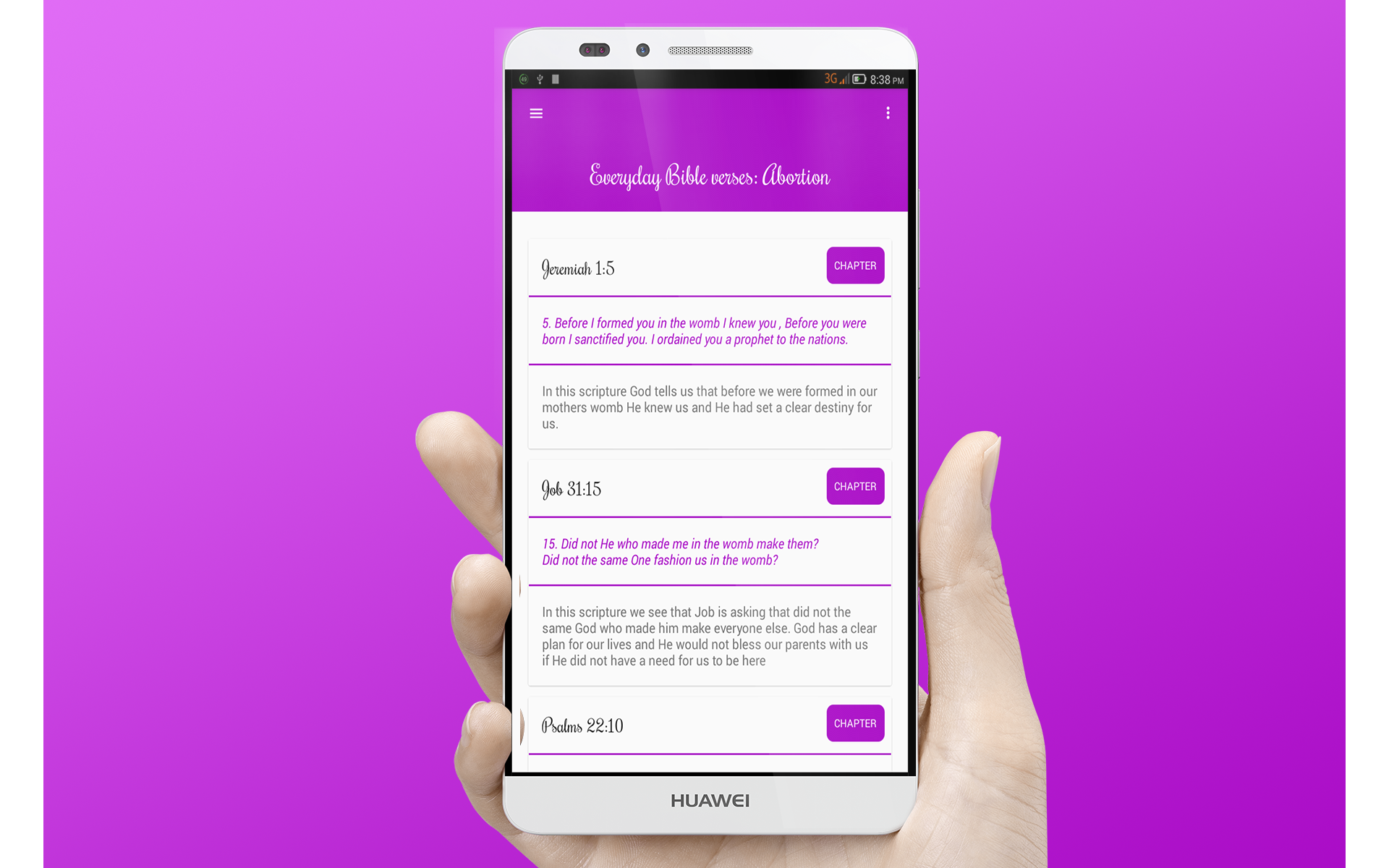 Everyday Bible Verses on Abortion:Amazon.com:Appstore for Android
